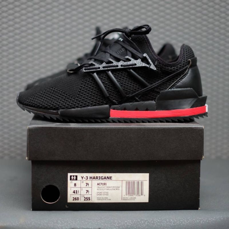 Adidas y3 harigane black red