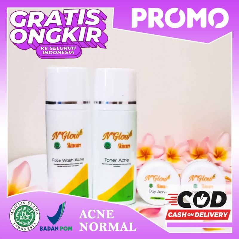 N'Glow Skincare 100% Pemutih Wajah yang Ampuh Aman BPOM dan Original