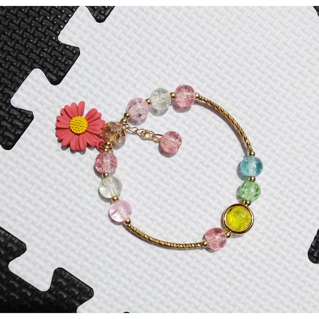 GELANG WANITA SUNFLOWER FASHION JEWELRY MULTI