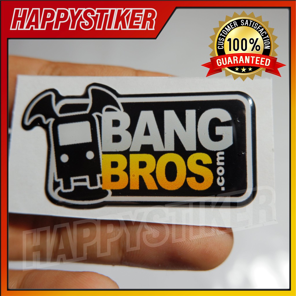 

Sticker BANGBROS Emblem Resin Timbul