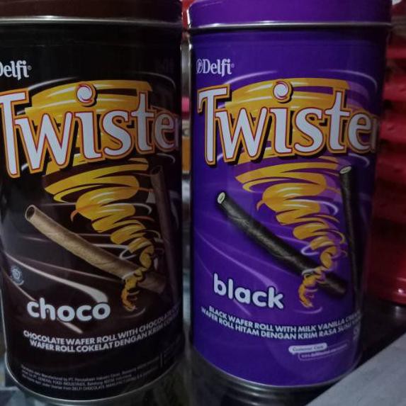 

§VJZ♛ Twister Kaleng choco &black 150 gr ✶