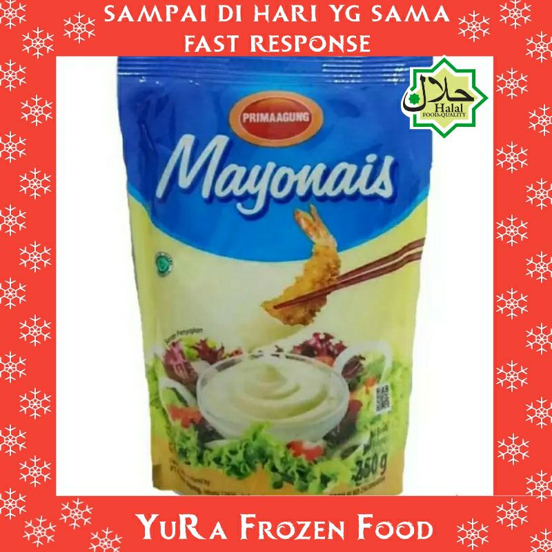 

PRIMA AGUNG MAYONAIS 250 gr Mayones Mayonaise