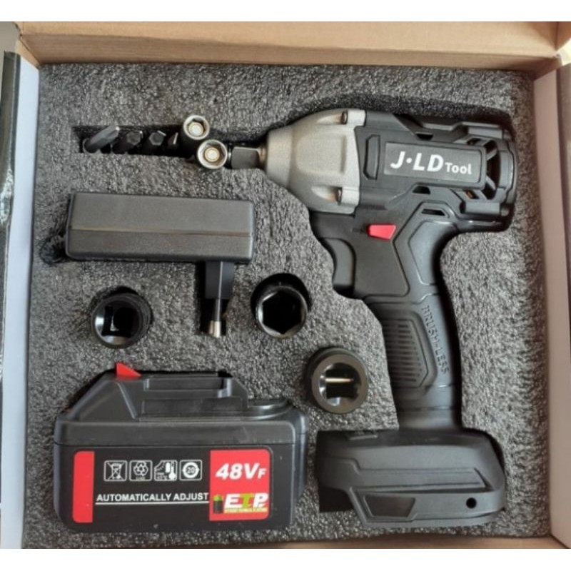 JLD Tools 48S Buka Baut Cordless impact wrench 1 batrei