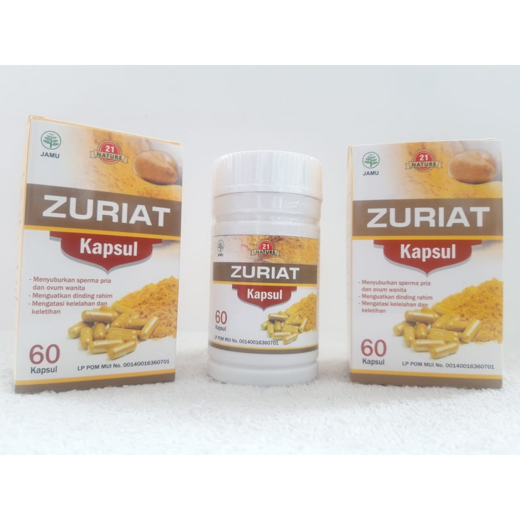 Promil Buah Zuriat - Bubuk Buah Zuriat - Penyubur Kandungan - Kapsul Serbuk Zuriat Program Hamil-KAPSUL ZURIAT 60kpsl