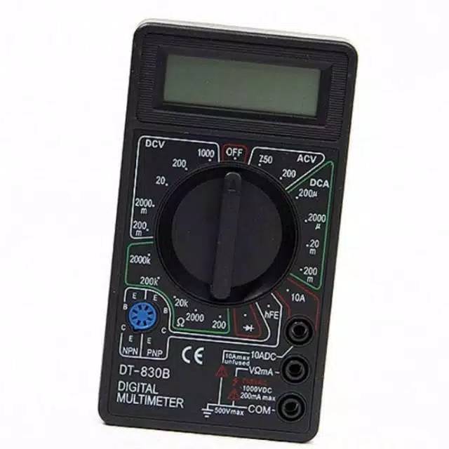 Alat Multimeter avometer multitester digital DT-830B