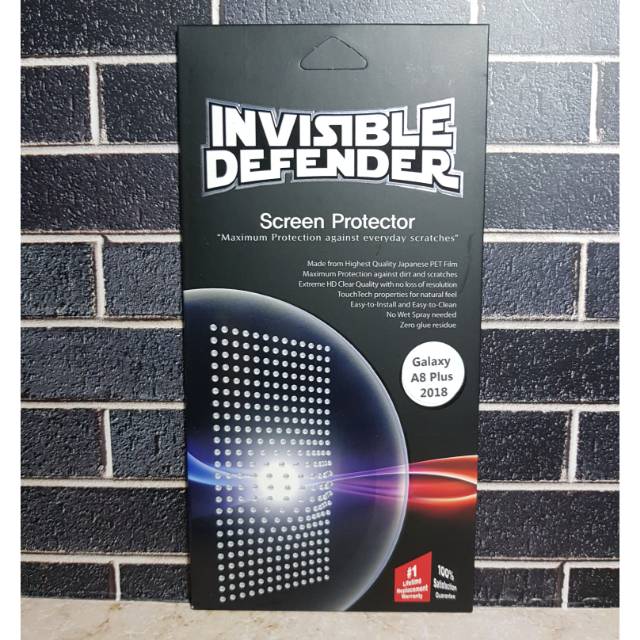Ringke ID invisible defender screen protector for samsung galaxy A8 plus 2018