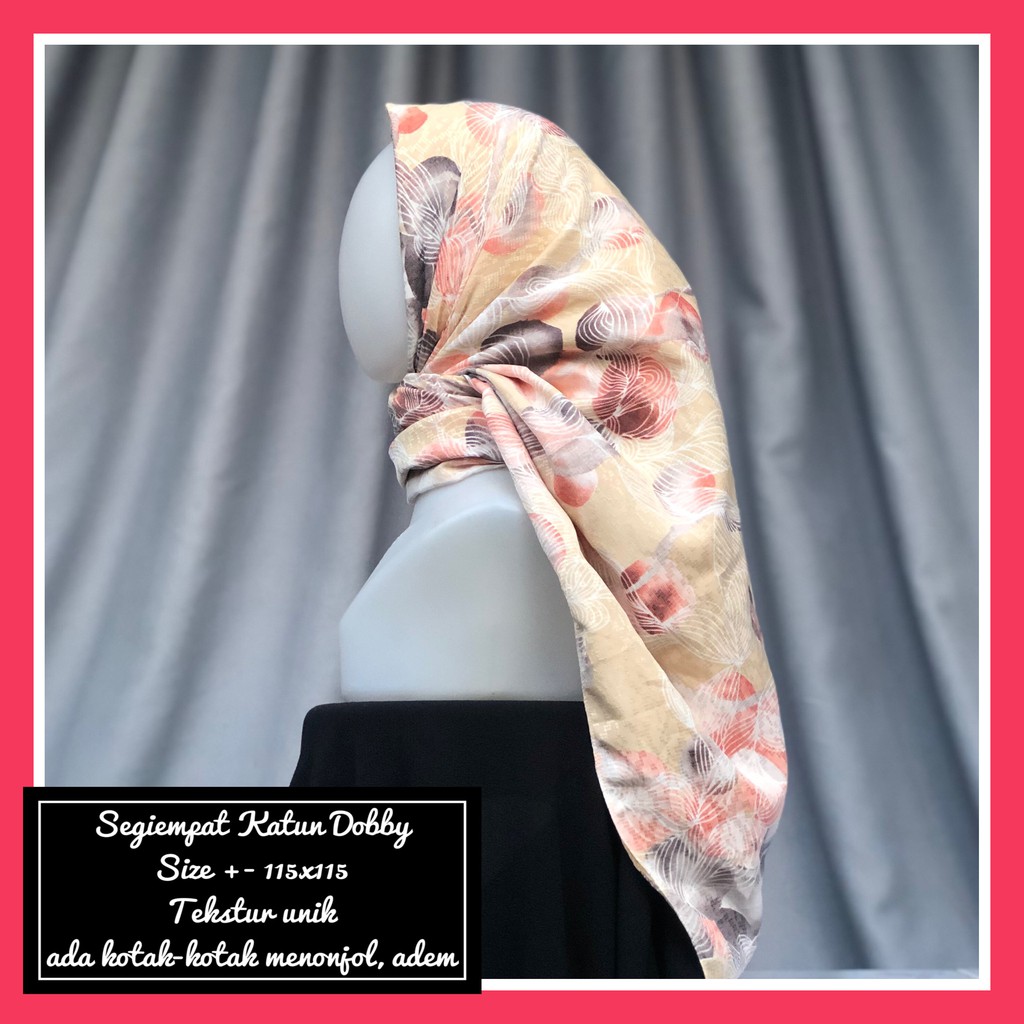 SYANON SEGIEMPAT motif hijab pattern jilbab kerudung grosir