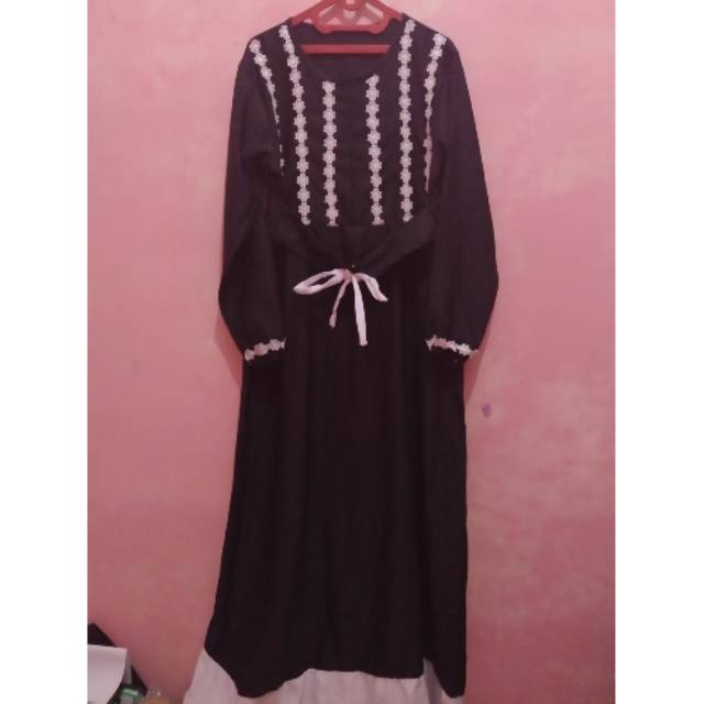 PL GAMIS HITAM PUTIH