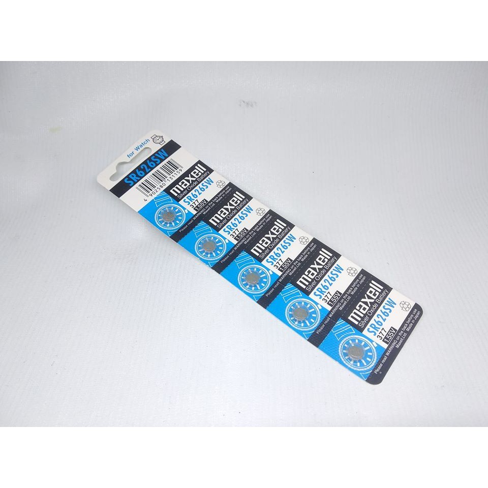 Baterai Maxell Sr 626 sw maxell 377 Original Baterai Batere battery Batrei Maxell Sr 626 sw maxell 377