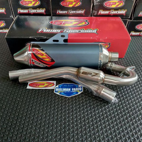 GP7 BALLISTIC PREDATOR KLX STANDAR 100% Original GP7 Knalpot