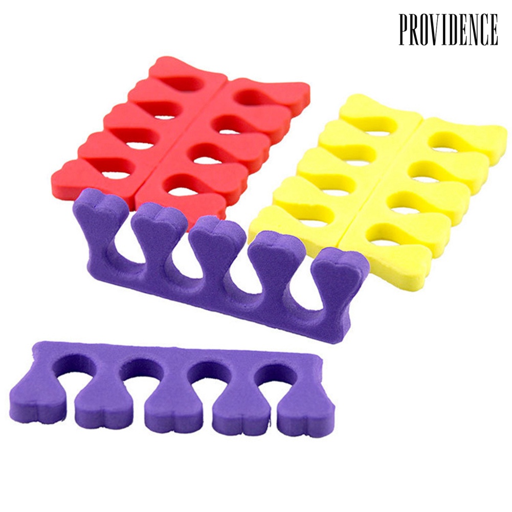 Providence 10/20Pcs Soft Sponge Nail Art Finger Toe Separator Salon Home Pedicure Tool