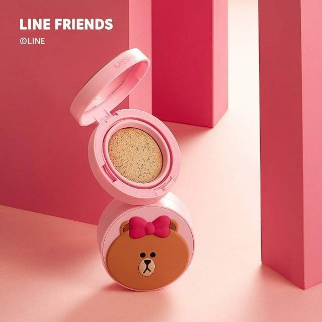 Missha X Line Friends Edition Glow Tension Cushion