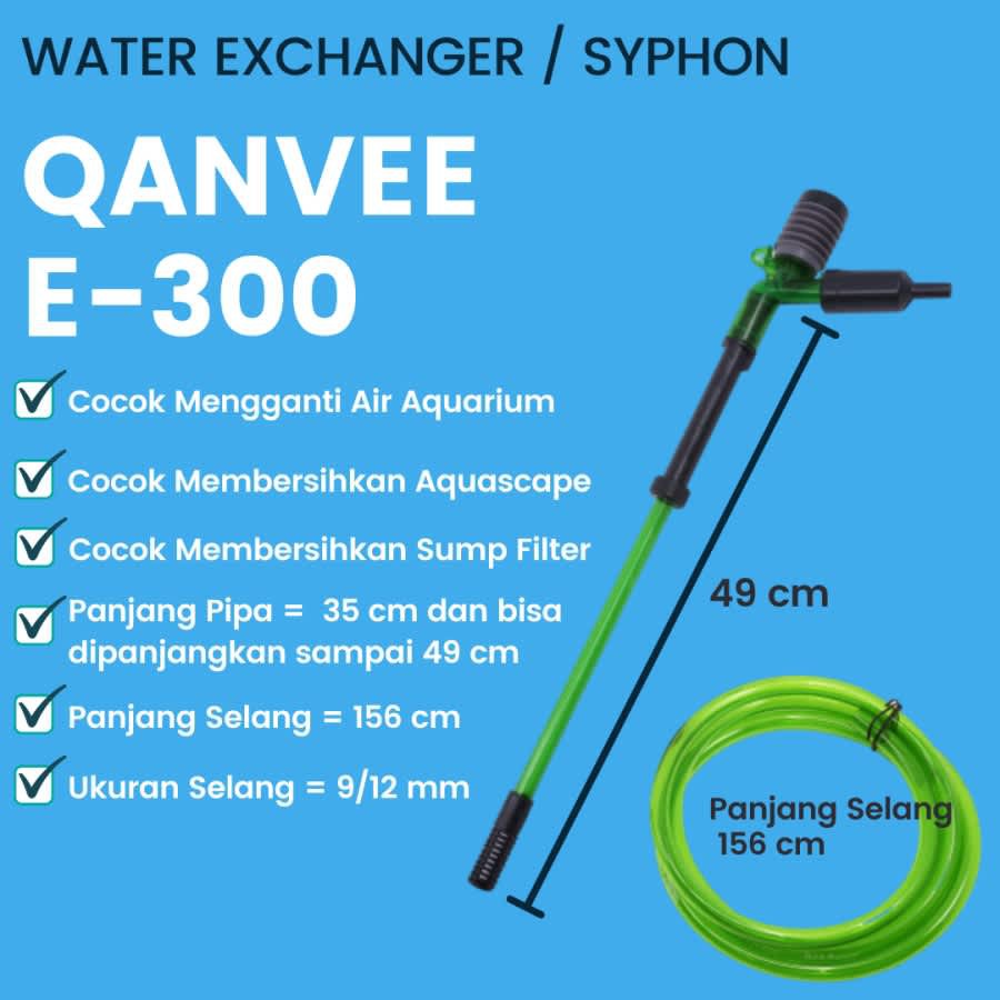 Qanvee E-300 Siphone Water Exchanger