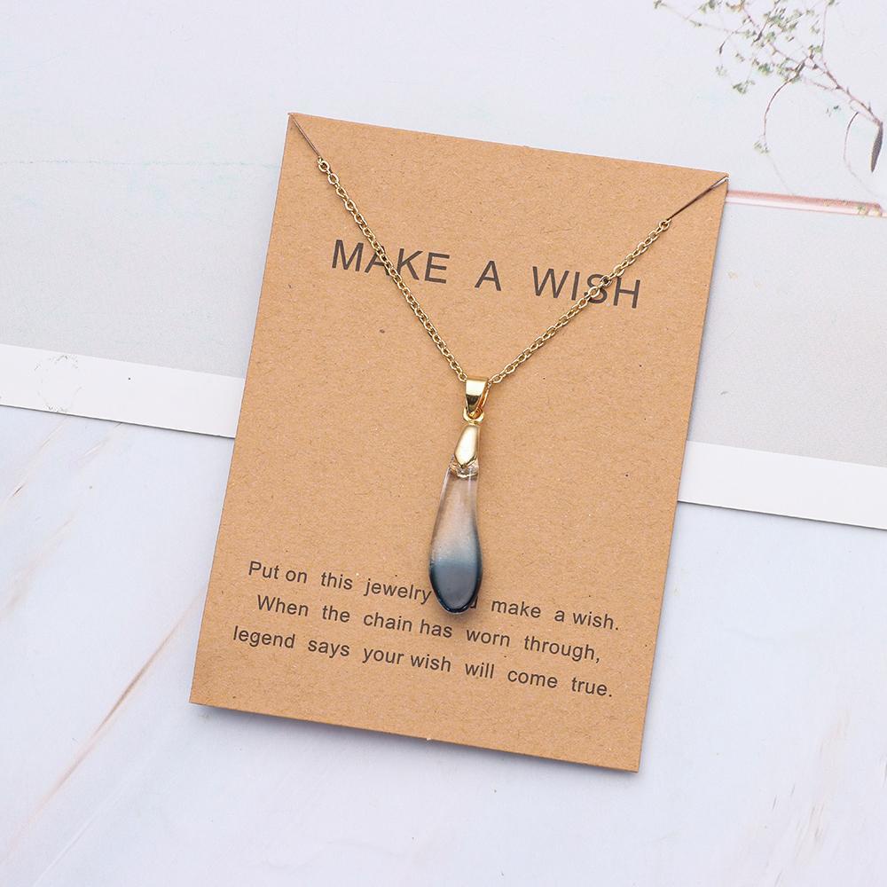 Solighter Kalung Persahabatan Dengan Kartu Perhiasan Baru Choker