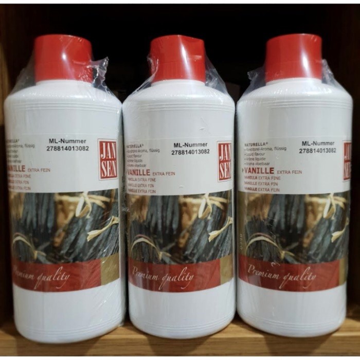 

Siap Kirim Vanilla Extract Jansen Halal 1Kg / Vanilla Ekstrak Vanili 1 Kg