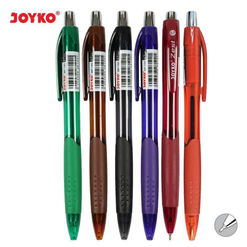 

Ball Pen / Pulpen JOYKO BP-193 ( Zest ) - 1 Pack
