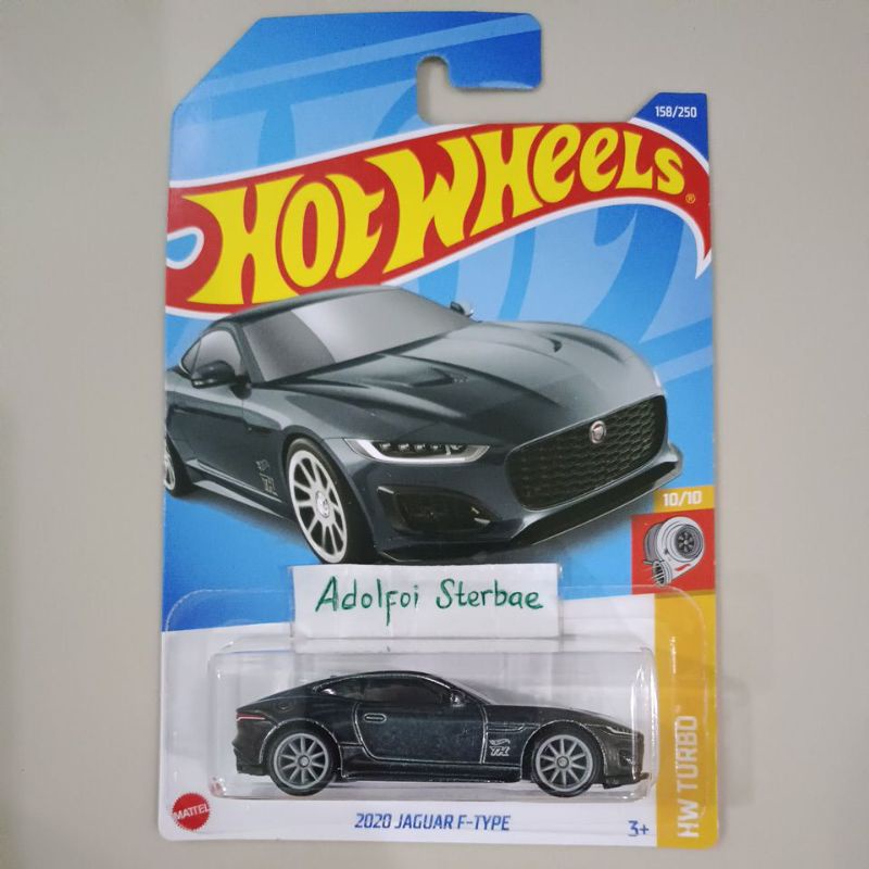hotwheels hot wheels 2020 jaguar f-type hw turbo ths th$ ban karet super treasure hunt super free pr