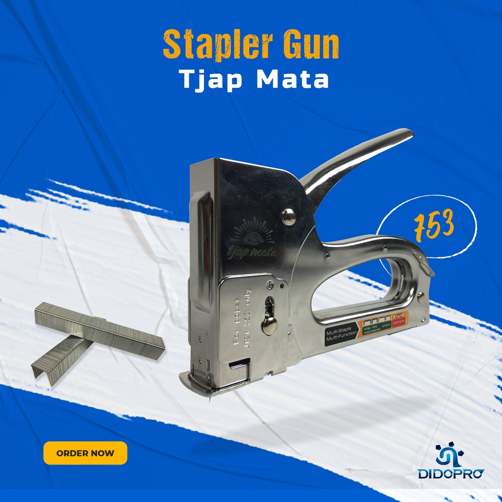 Staples / Staple Gun / Stapler Tjap Mata / Eye Brand MT753