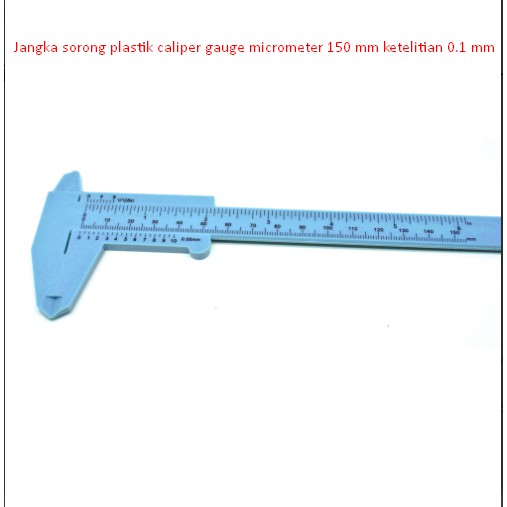 

Jangka sorong plastik caliper gauge micrometer 150 mm ketelitian 0.1 mm