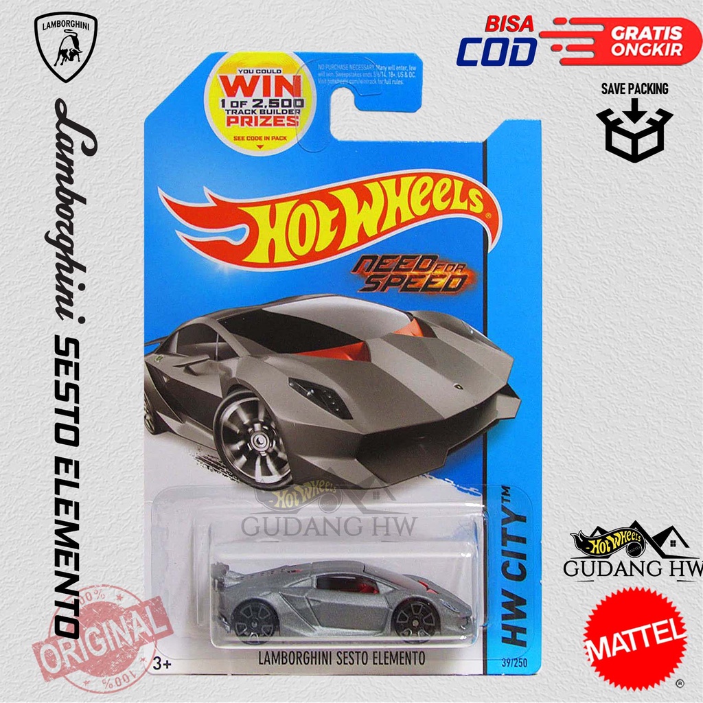 HOT WHEELS LAMBORGHINI SESTO ELEMENTO