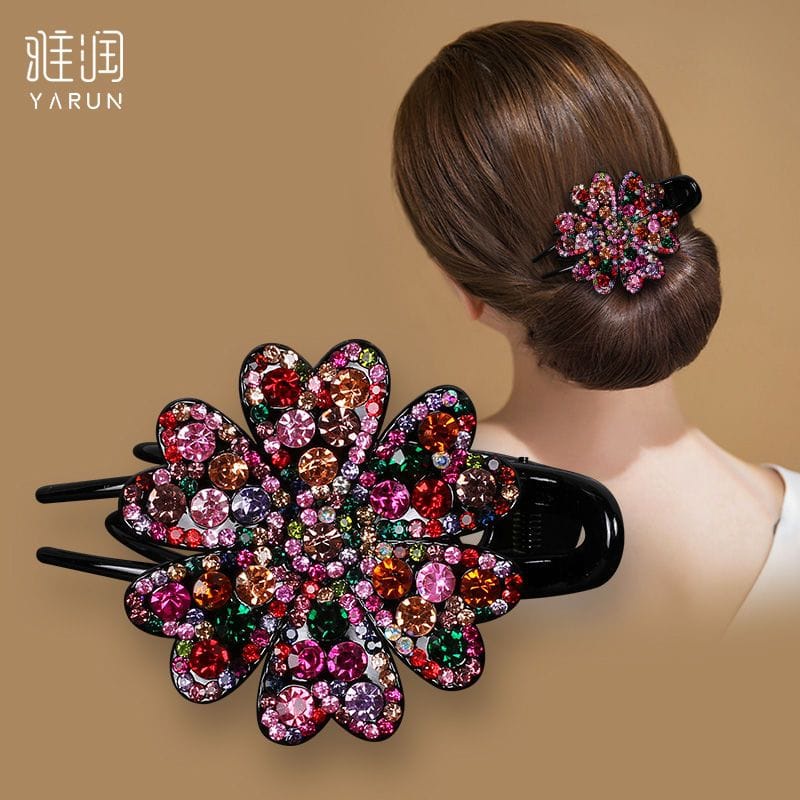 JEPIT RAMBUT KOREA SANGGUL WANITA ELEGAN MOTIF TERBARU ORIGINAL IMPORT