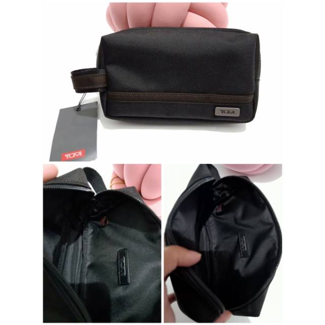 Tumi small kit Pouch Authentic ori
