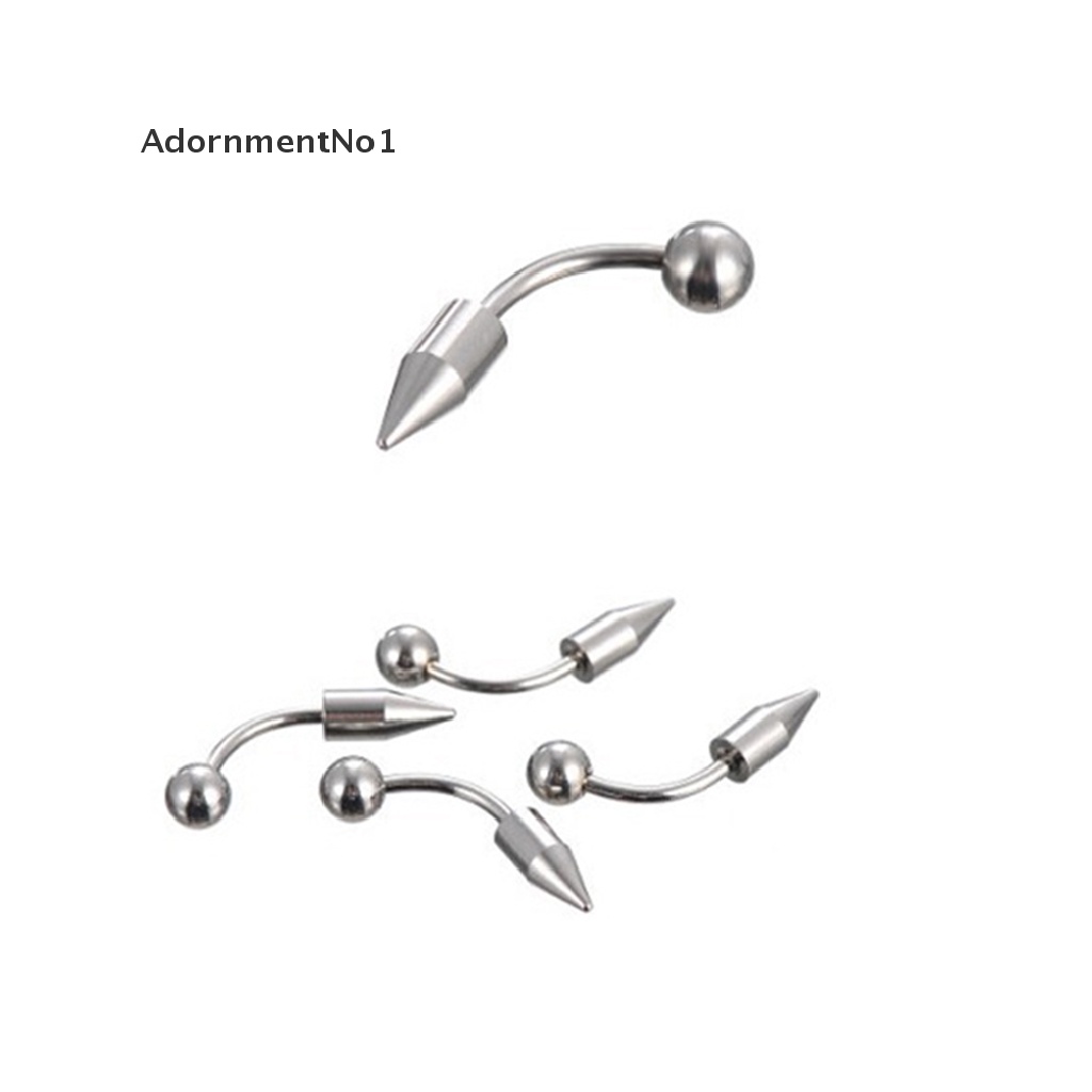 (AdornmentNo1) 85pcs Anting Tindik Lidah / Alis / Bibir / Perut / Pusar Bahan Stainless Steel