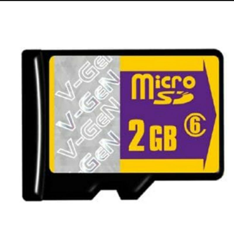 Memori memory micro SD Vgen 2GB 4GB 8GB 16GB 32GB Class 6 original