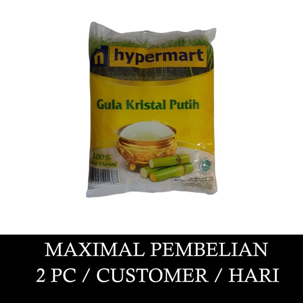 

HPM GULA KRISTAL PUTIH 1 KG FS