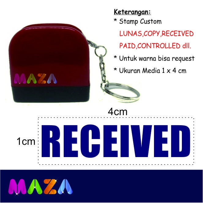 

Stempel Gantungan Kunci (RECEIVED)