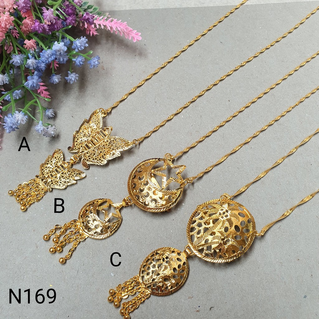 TERMURAH Kalung Bros Dubai India Mewah N169