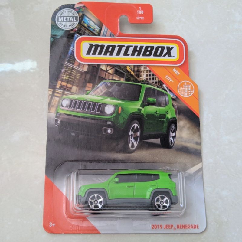 Matchbox Jeep Renegade Hijau