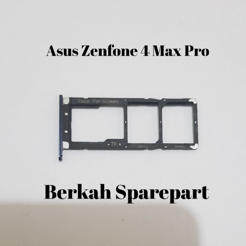 SIM TRAY SLOT SIM TEMPAT SIM CARD ASUS ZENFONE 4 MAX PRO ZC554KL