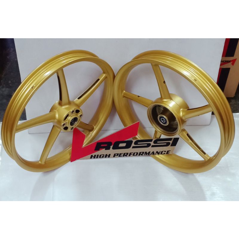VELG/PELAK RACING V ROSSI SANCA MODEL RCB DEPAN ATAU BELAKANG JUPITER Z LAMA/VEGA R LAMA/FIZR/F1ZR R