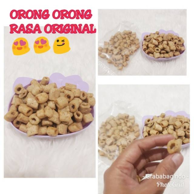 SNACK ORONG ORONG RASA ORIGINAL 150 gr / MAKANAN KHAS