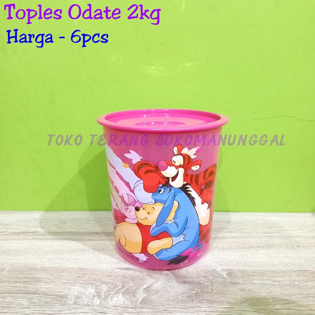6PCS Toples Odate 2kg toples jajan calista