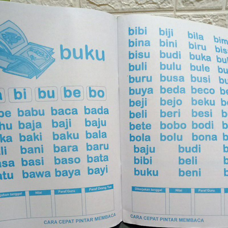 Buku Cara Cepat Pintar Membaca