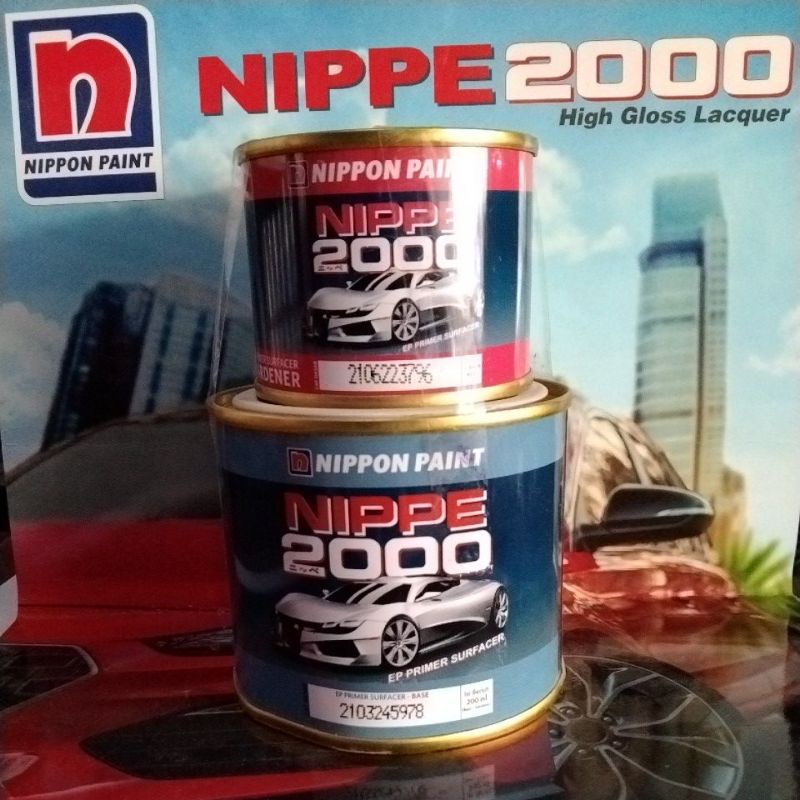 Nippe Epoxy Abu" / Cat dasar Duco 200cc