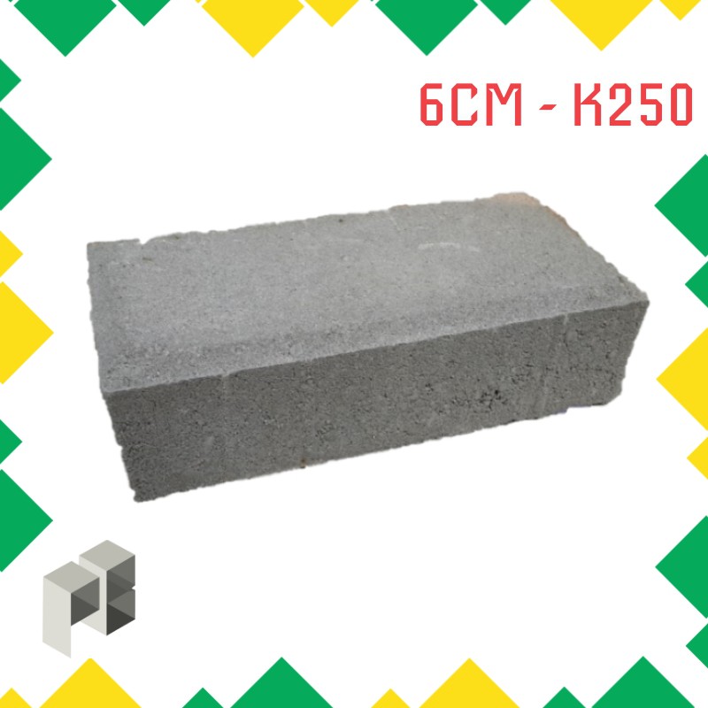 Paving Block 6 CM - Bata - K250 (Harga Per m2)