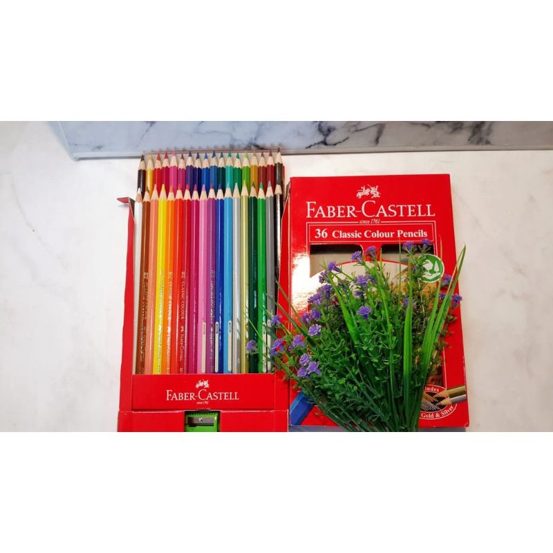 

Pensil Warna Faber Castell 36 W Ori