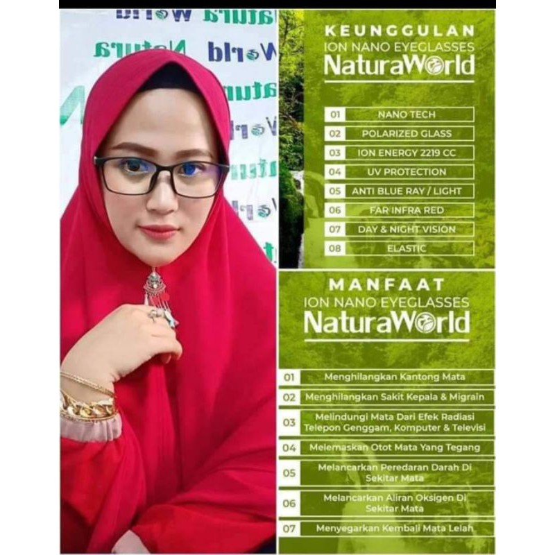 kacamata ion nanotech natura world