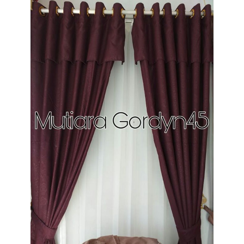 GORDEN EMBOS PONI KATUN JEPANG UNGU LOCAL