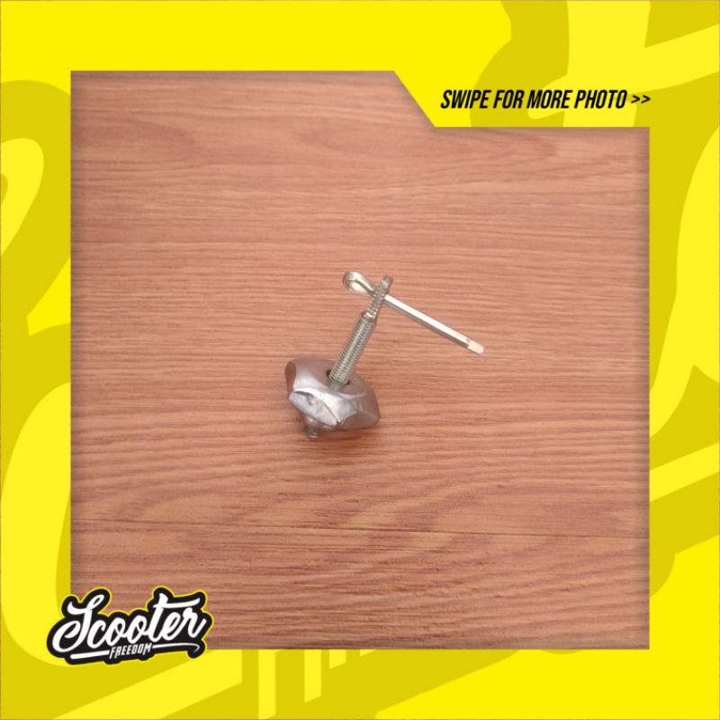 Kitiran Pengunci Tutup Tangki Vespa Crome