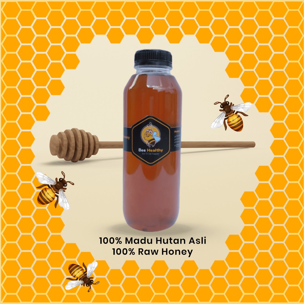 

Madu Asli Hutan Sumatra Apis Dorsata Murni 100% Raw Honey & Organic | Bisa COD