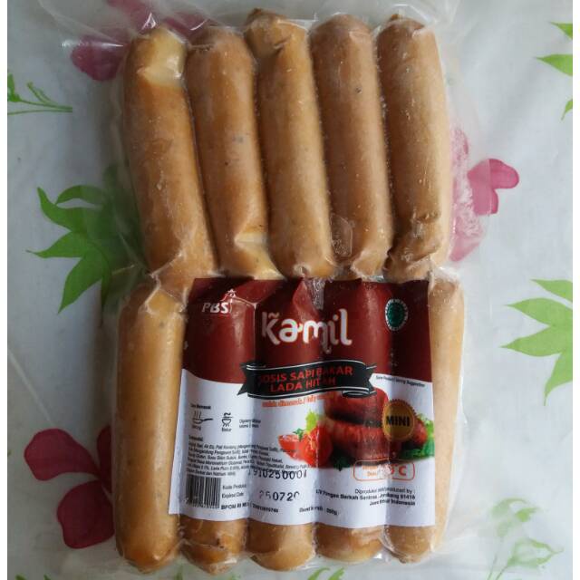 

KAMIL Sosis Sapi Bakar Blackpepper 500gr