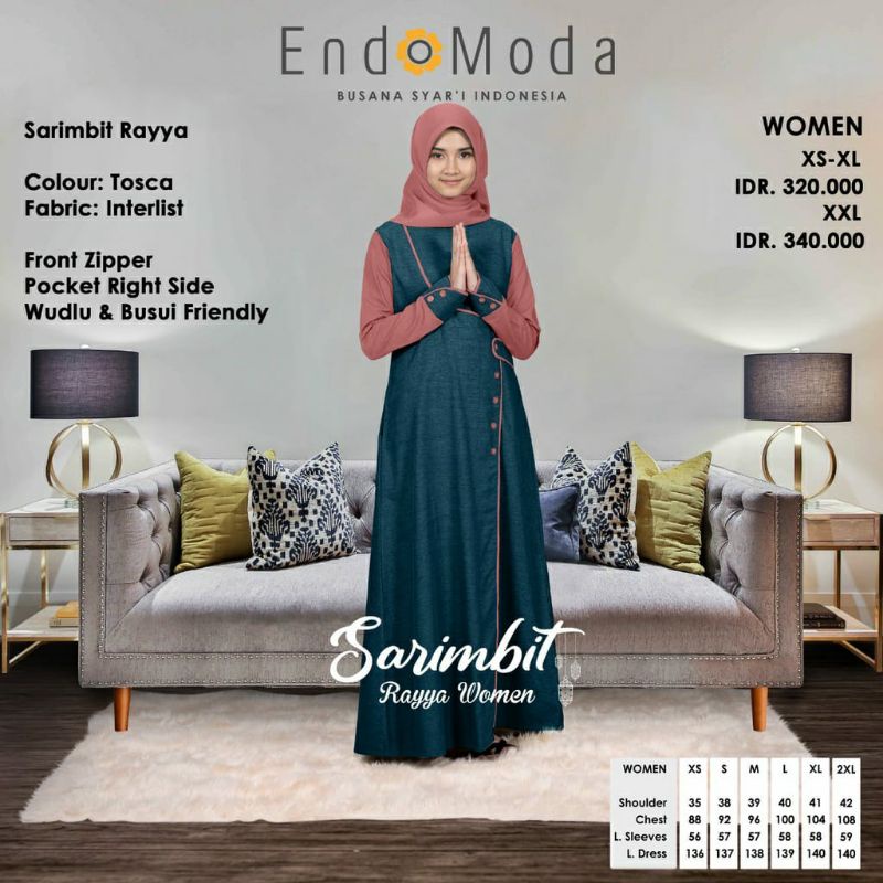 Gamis ibu sarimbit RAYYA gamis Endomoda