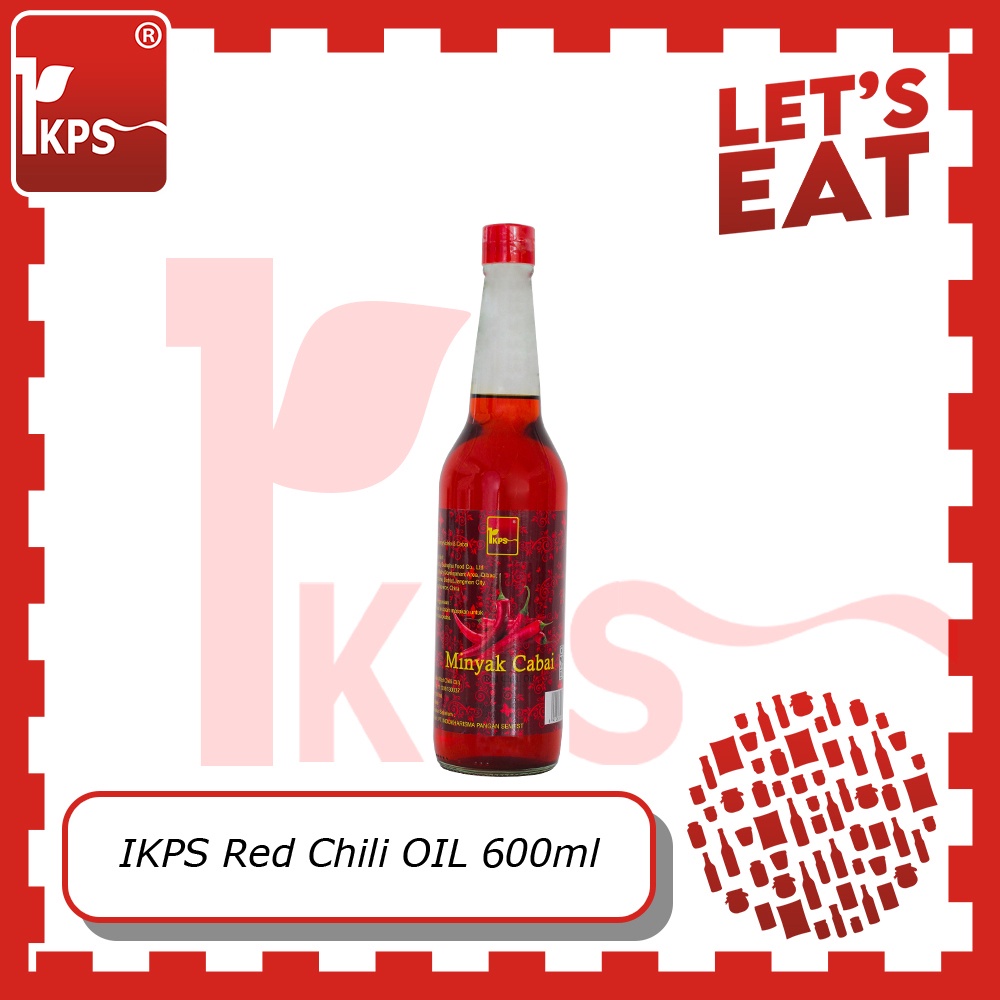 

Chili Oil 600ml "IKPS" / Minyak Cabai / La You / Red Chili Oil