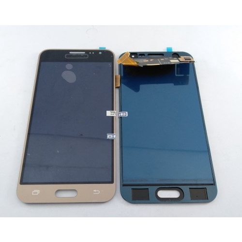 Layar LCD TS Touchscreen Fullset Samsung J3 2016 J320 AAA CONTRAS BLACK GOLD WHITE