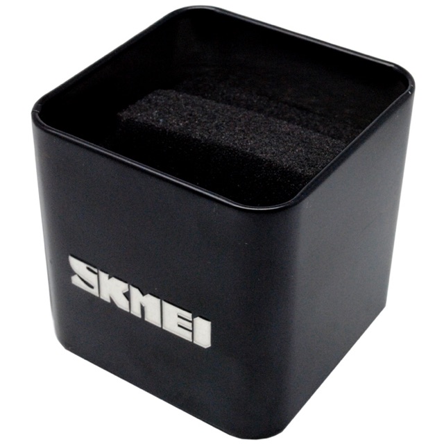 SKMEI Kotak Jam Tangan Metal - Black