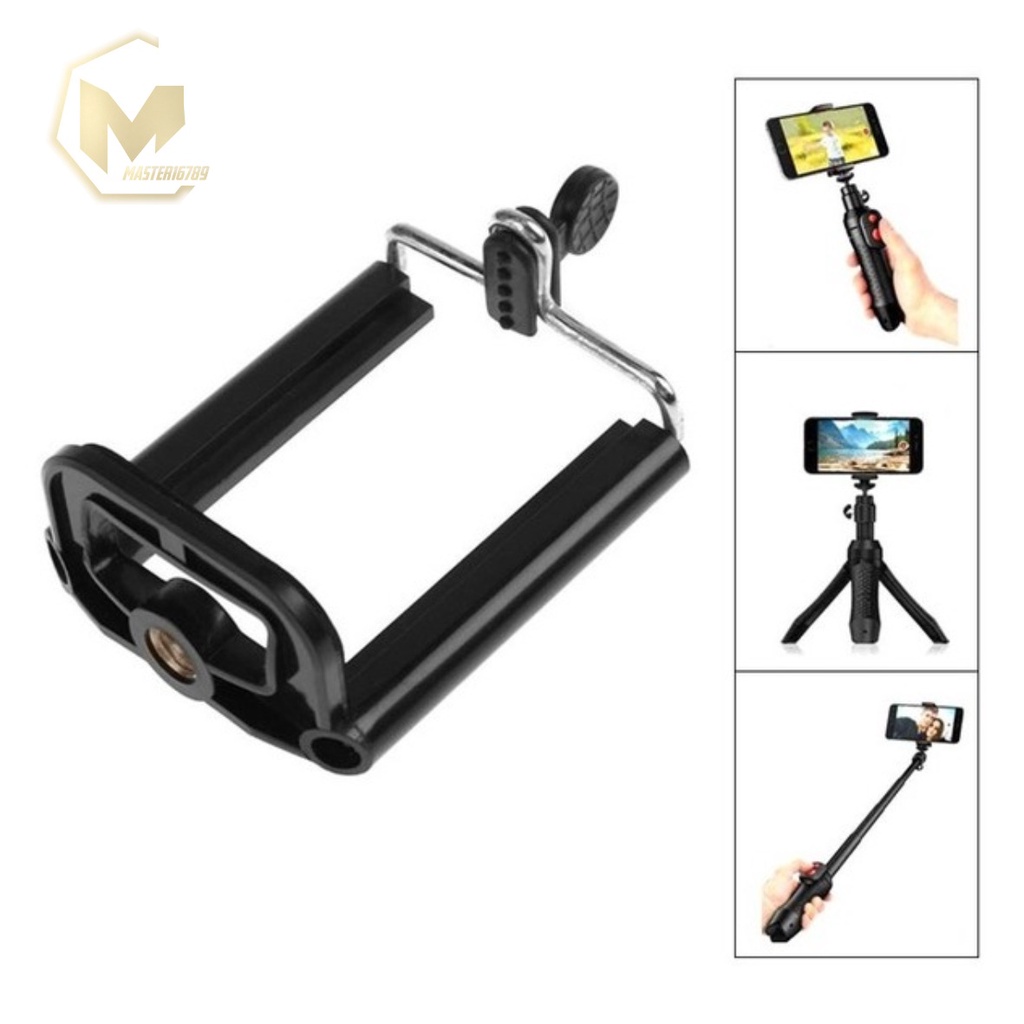 RT39 DUDUKAN HOLDER TARIK U TRIPOD MEDIUM JEPIT CLAMP BRACKET HANDPHONE HP UNIVERSAL MA2436